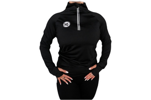 Long Sleeve 1|2 Zip Gym Top