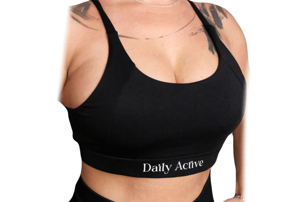 Daily Active Gym Crop Bra For YOGA Leggings or Single