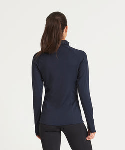 Long Sleeve 1|2 Zip Gym Top